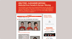 Desktop Screenshot of alexander-watkins.blogspot.com