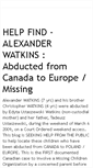 Mobile Screenshot of alexander-watkins.blogspot.com
