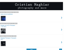 Tablet Screenshot of cristianmaghiar.blogspot.com
