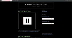 Desktop Screenshot of aminhaguitarraazul.blogspot.com