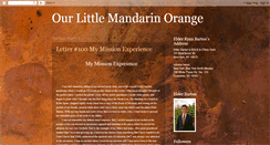 Desktop Screenshot of ourlittlemandarinorange.blogspot.com