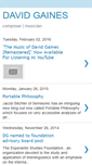 Mobile Screenshot of davidgainesmusic.blogspot.com