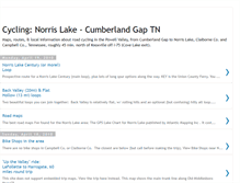 Tablet Screenshot of cyclingnorrislake.blogspot.com