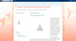 Desktop Screenshot of cureyeastinfectionfast.blogspot.com