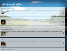 Tablet Screenshot of fabricantedesaliva.blogspot.com