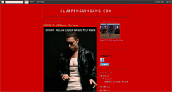 Desktop Screenshot of clubpenguingangcom.blogspot.com