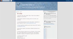 Desktop Screenshot of part-time-income.blogspot.com