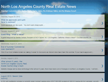 Tablet Screenshot of northlacountyrealestate.blogspot.com