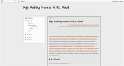Desktop Screenshot of mgamaiklingkwento.blogspot.com