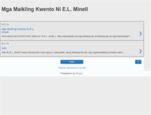 Tablet Screenshot of mgamaiklingkwento.blogspot.com