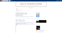 Desktop Screenshot of gatheringwaters.blogspot.com
