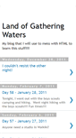 Mobile Screenshot of gatheringwaters.blogspot.com