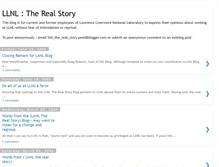 Tablet Screenshot of llnl-the-real-story.blogspot.com