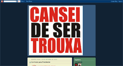 Desktop Screenshot of canseidesertrouxa.blogspot.com