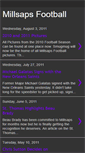Mobile Screenshot of millsapsfootball.blogspot.com