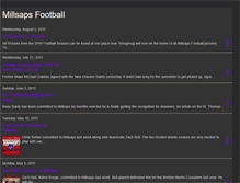 Tablet Screenshot of millsapsfootball.blogspot.com