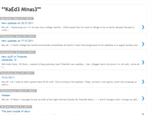 Tablet Screenshot of kaed3--minas3.blogspot.com
