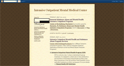 Desktop Screenshot of intensive-outpatient-medical-center.blogspot.com
