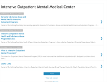 Tablet Screenshot of intensive-outpatient-medical-center.blogspot.com