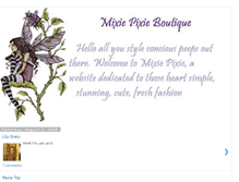 Tablet Screenshot of mixiepixieboutique.blogspot.com