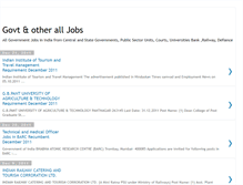 Tablet Screenshot of govtjob-job.blogspot.com