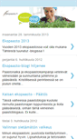 Mobile Screenshot of ekopaasto.blogspot.com