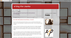 Desktop Screenshot of joanka-sbd.blogspot.com