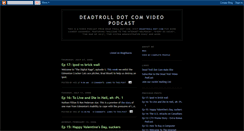 Desktop Screenshot of deadtroll.blogspot.com