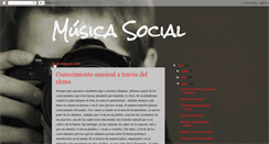 Desktop Screenshot of musicalidadsocial.blogspot.com