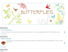 Tablet Screenshot of doyougetbutterflies.blogspot.com