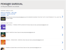 Tablet Screenshot of pensarsardoal.blogspot.com