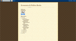 Desktop Screenshot of economics-and-politics.blogspot.com