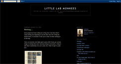 Desktop Screenshot of labmonkees.blogspot.com