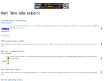 Tablet Screenshot of parttimejobs-delhi.blogspot.com