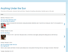 Tablet Screenshot of anythingvanessa.blogspot.com