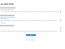 Tablet Screenshot of alienheat.blogspot.com