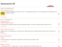 Tablet Screenshot of 99generacion.blogspot.com