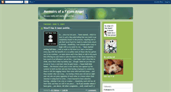 Desktop Screenshot of memoirsofafallenangel.blogspot.com
