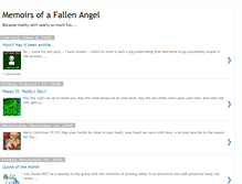 Tablet Screenshot of memoirsofafallenangel.blogspot.com