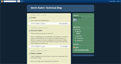 Desktop Screenshot of dkuhn.blogspot.com