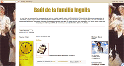 Desktop Screenshot of bauldelafamiliaingalls.blogspot.com