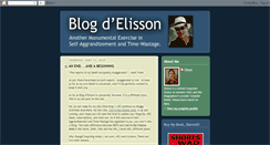 Desktop Screenshot of elisson1.blogspot.com