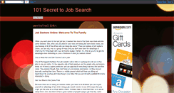 Desktop Screenshot of jobsearch-001.blogspot.com