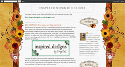 Desktop Screenshot of inspiredmommiedesigns.blogspot.com