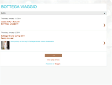 Tablet Screenshot of bottegaviaggio.blogspot.com