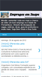 Mobile Screenshot of empregosuape.blogspot.com