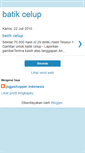 Mobile Screenshot of batikcelupblognyablog.blogspot.com