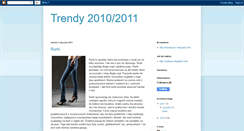 Desktop Screenshot of modatrendy2011.blogspot.com