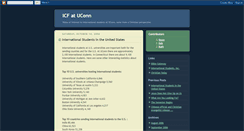 Desktop Screenshot of icfatuconn.blogspot.com