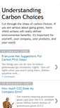 Mobile Screenshot of carbonchoices.blogspot.com